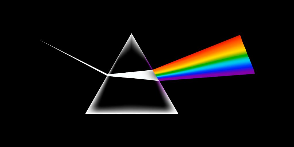 El despertar a través del color 2 Experimento del prisma por Isaac Newton. Prima Colorum