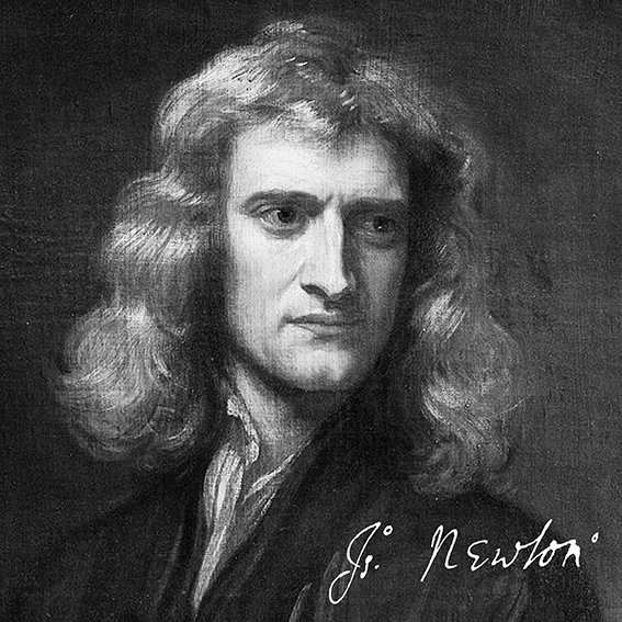 Isaac Newton, el observador del experimento del prisma de cristal